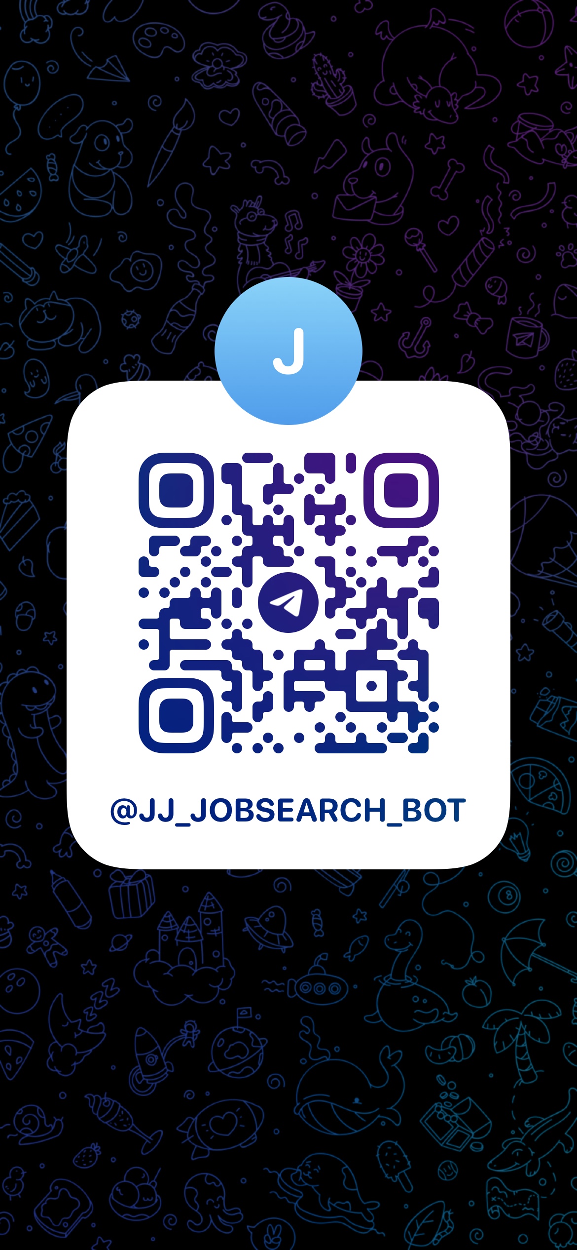 Scan to open @JJ_JOBSEARCH_BOT on Telegram